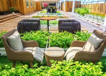 Uso de Grama Sintética Decorativa