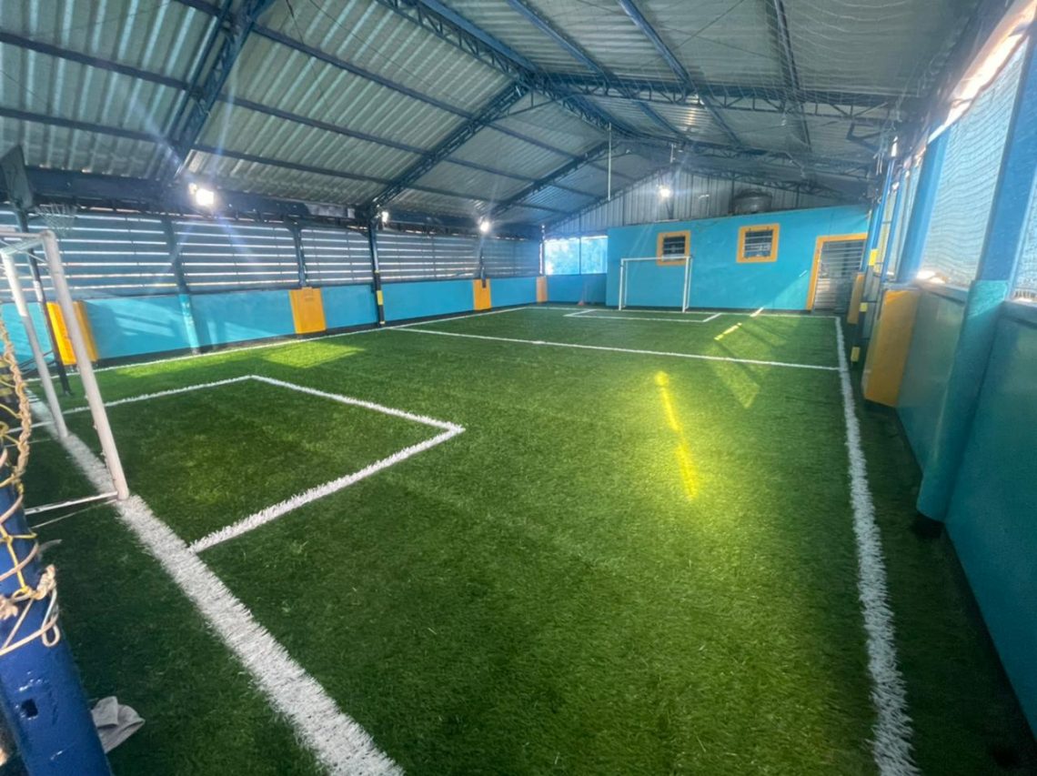 escolher grama sintética para a sua quadra esportiva