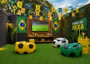 grama artificial para eventos da Copa do Mundo